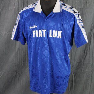 Local Soccer Jersey (VTG) - Diadoro Blue 1990s Jersey - Men's Large
